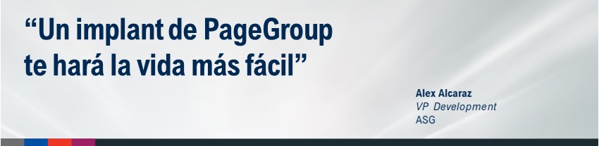 "Un implant de PageGroup te hará la vida más fácil", Alex Alcaraz - VP Development ASG