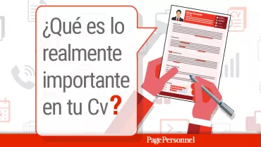 Texto sobre la importancia de un CV óptimo.