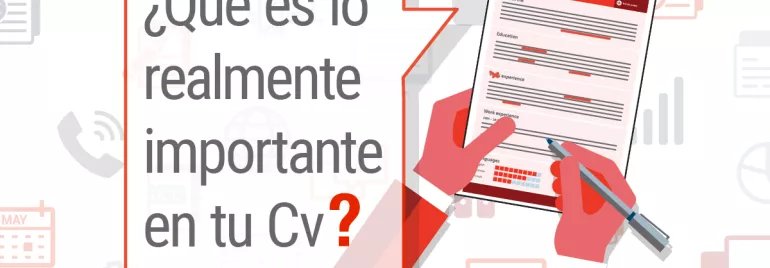 Texto sobre la importancia de un CV óptimo.