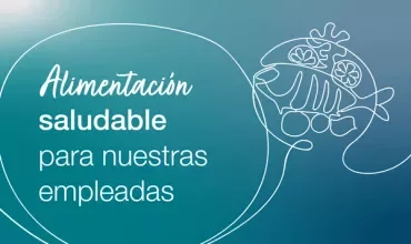 Texto en español sobre alimentación saludable y salud.